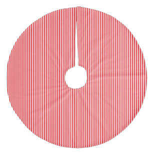 Juldagen Candy cane i Julrött Julgransmatta Fleece