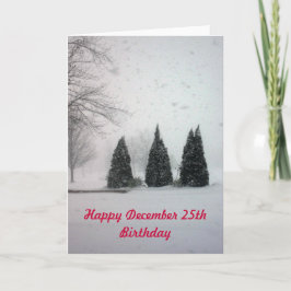 Juldagen den 6 - Gentle Snö Helgkort