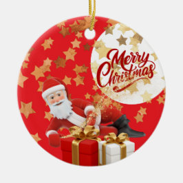 🎅 Juldagen Festive Helgdag Dekoration Ornament