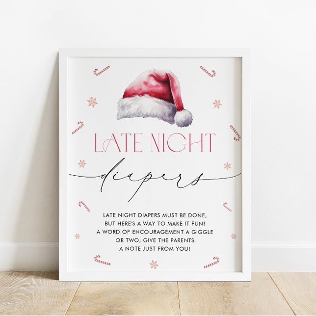 Juldagen i Baby, sen nattlektioner Poster (Skapare uppladdad)