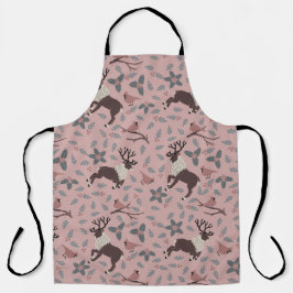 Juldagen i kardinal och Reindeer Helgdag