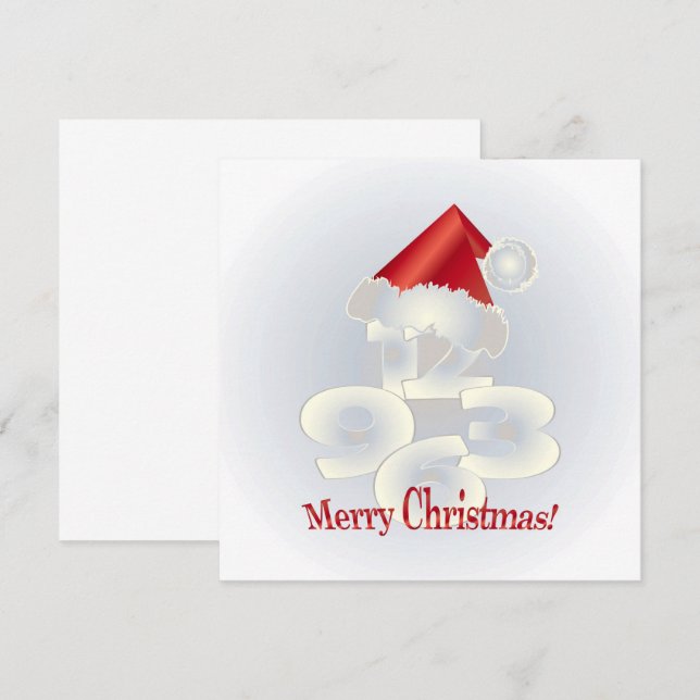 Juldagen Inbjudningar (Fram/baksida)