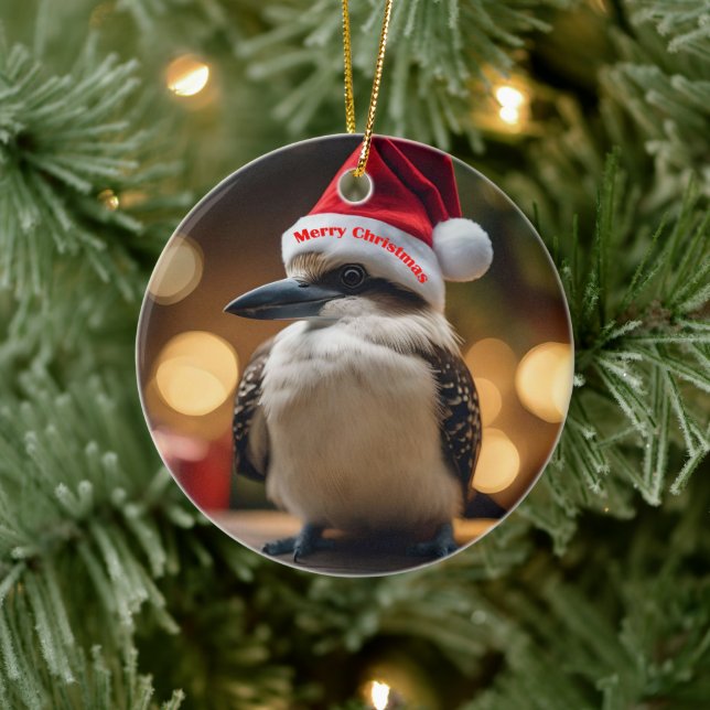 Juldagen Kookaburra, Julgransprydnad Keramik (Träd)