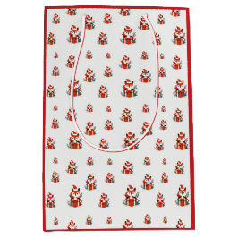 Juldagen mönster - Sömlös kudde mönster