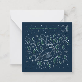 JULDAGEN / Pappersvarukort Anteckningskort