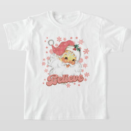 Juldagen rosa Santa Helgdag T Shirt