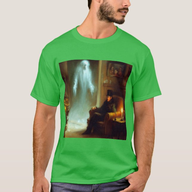 Juldagen Sång Ghost Juldagen T Shirt (Framsida)