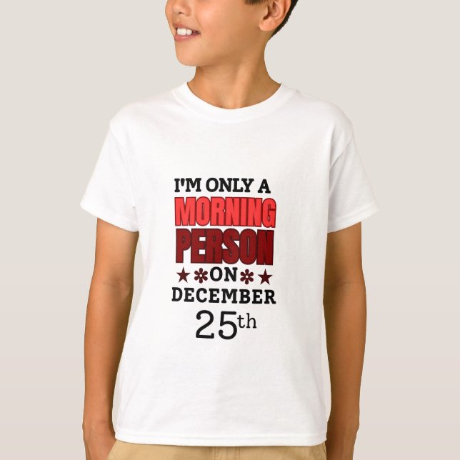 Juldagen T Shirt (Framsida)