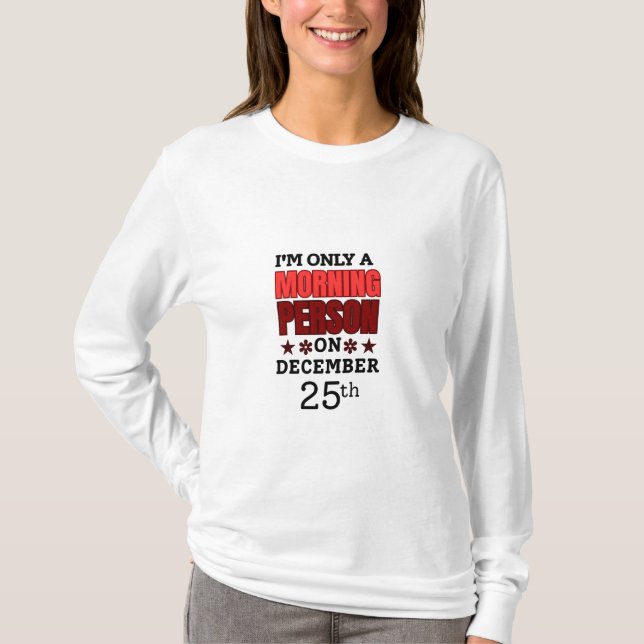 Juldagen T Shirt (Framsida)