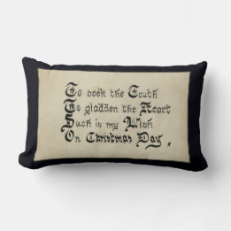 Juldagen Victorias Helgdag Önskar Lumbarkudde