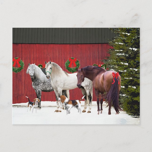 "Juldagen" vykort (Framsida)