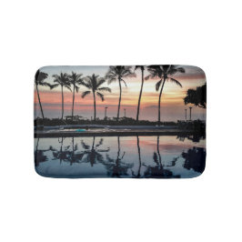 Juldagensolnedgång Badrumsmatta