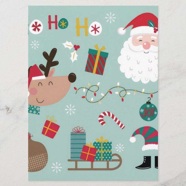 Juldagsmeny Meny (Framsida)