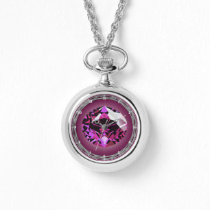 Juldagstensrundan Necklace, Silver Plats Armbandsur