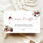 Juldagstidning Raffle Tilläggskort<br><div class="desc">Denna punkt skapar en perfekt i feststämning för att fira en babydusch under vintern,  där julsäsongens värme blandas med känslan av att välkomna ett nyfödd bebis. Matchande objekt är tillgängliga.</div>