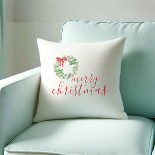Juldekan Farmhouse Helgdag Pillow Kudde