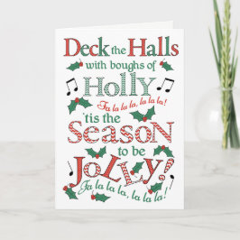 Juldekan med Holly Kort