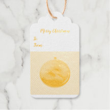 Juldekoration Foliepresentkort