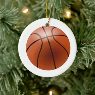 Juldekoration för basketboll