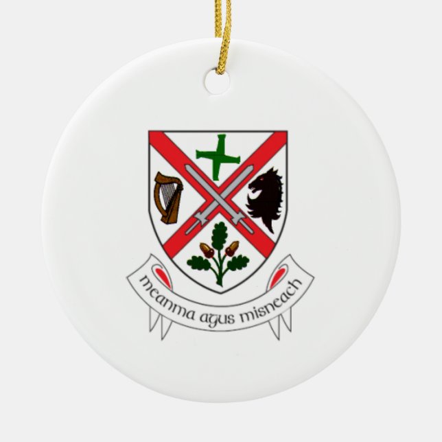 Juldekoration för County Kildare Irland (Framsidan)