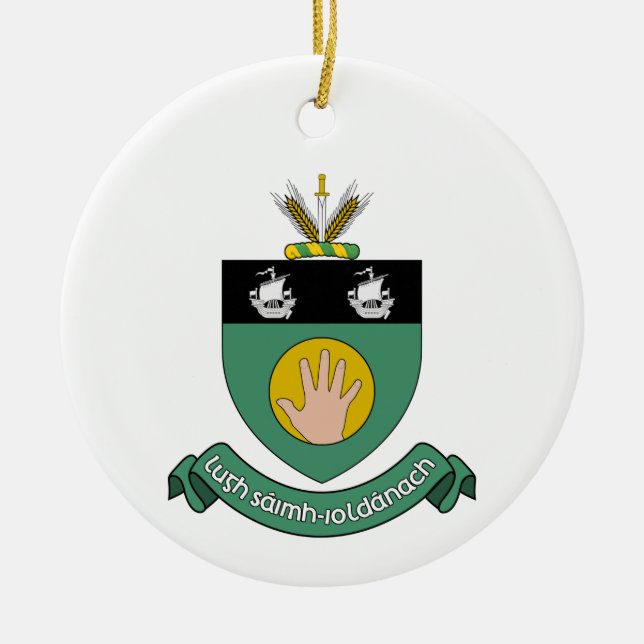Juldekoration för County Louth i Irland (Framsidan)