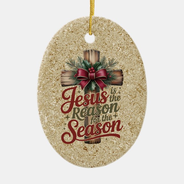 Juldekoration för Jesu Förnuftssäsong (Framsidan)