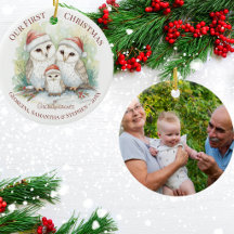 Juldekoration - Första julen mor- och farföräldrar