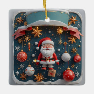 Juldekoration i festlig stil