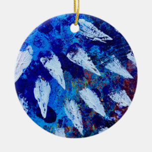 Juldekoration i himmlande design