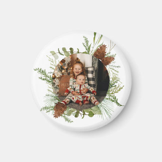 Juldekoration med din fotopersonlig magnet