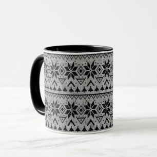 juldekoration nordisk vinter skandinavisk norsk mugg