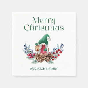 JulDekoration Pappersservett