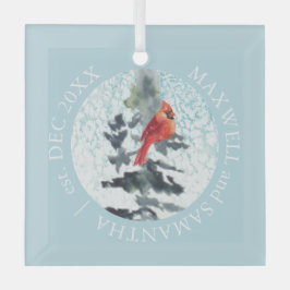 Juldekoration Rustic Personligt bröllp Blue