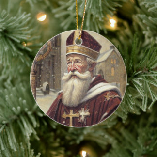 Juldekoration Sankte Nikolaus