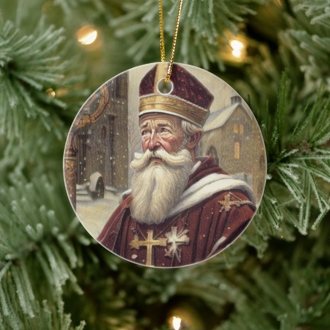 Juldekoration Sankte Nikolaus (Träd)