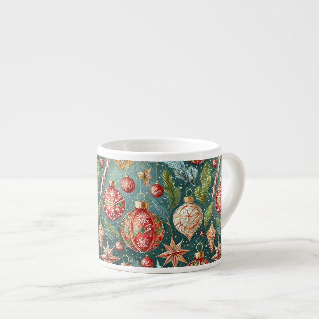 Juldekorationer Espressomugg (Framsida höger)