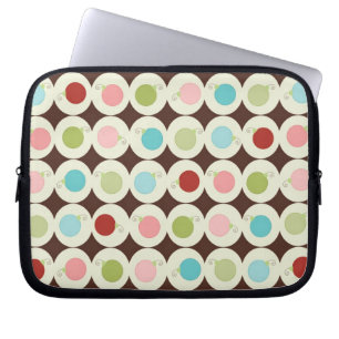 Juldekorationer för bärbara datorer och netbooks laptop sleeve