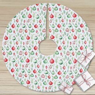 Juldekorationer Julgransmatta Borstad Polyester