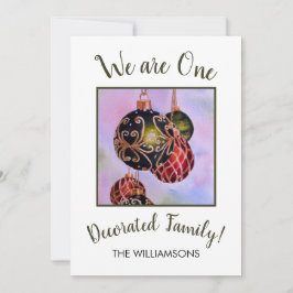 Juldekorationer Julkort