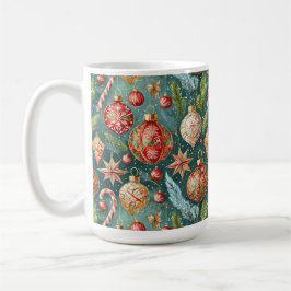 Juldekorationer kaffemugg