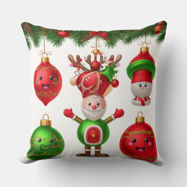 Juldekorationer Kudde (Framsida)