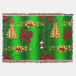 Juldekorationer på Grönt Mysfilt