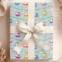 Juldekorationer & Snöflingor Presentpapper