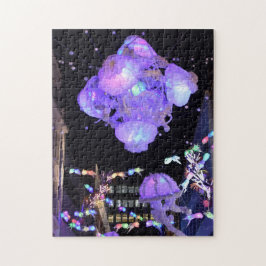 Juldekorationer, SoHo, London UK Pussel