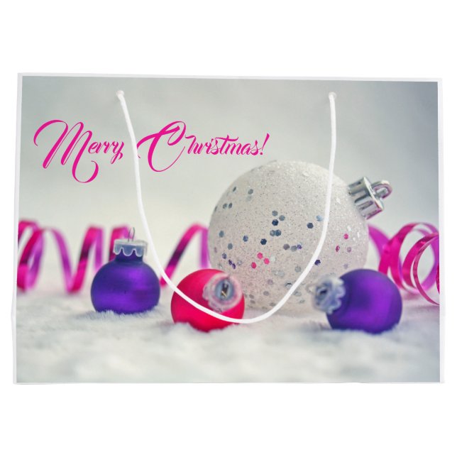 Juldekorationer stort presentkort (Baksidan)