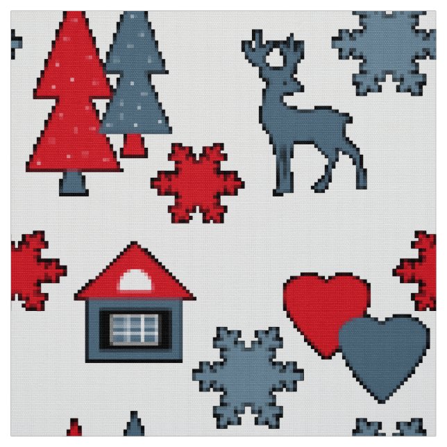 Juldekorationer Tyg (Provkarta)