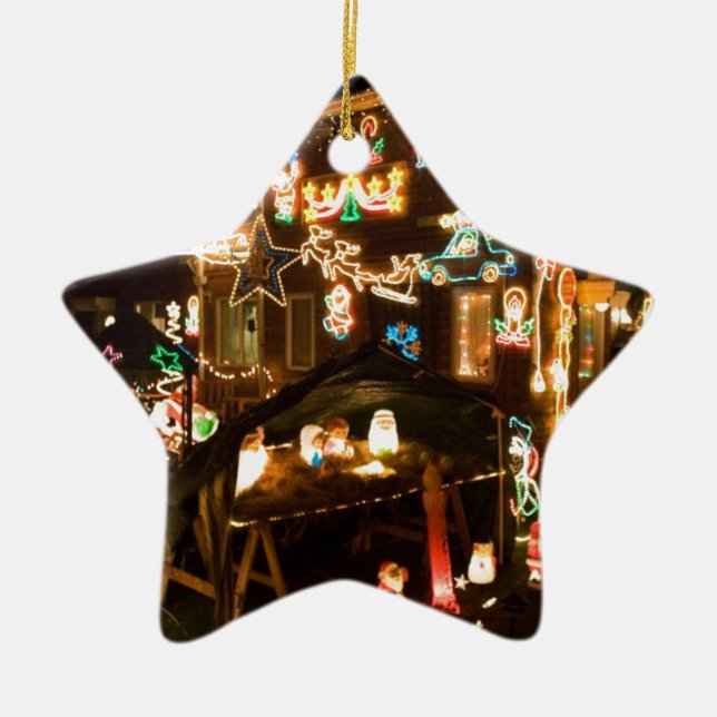 Juldekorationer utomhus (Framsidan)