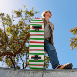 Juldekorativa Rand Mini Skateboard Bräda 18,5 Cm
