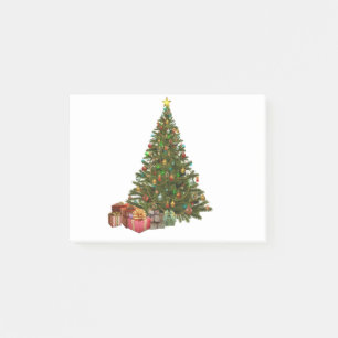 Juldekretet Julgran Baubles Post-it Block