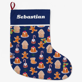 Juldeserter Stor Julstrumpa